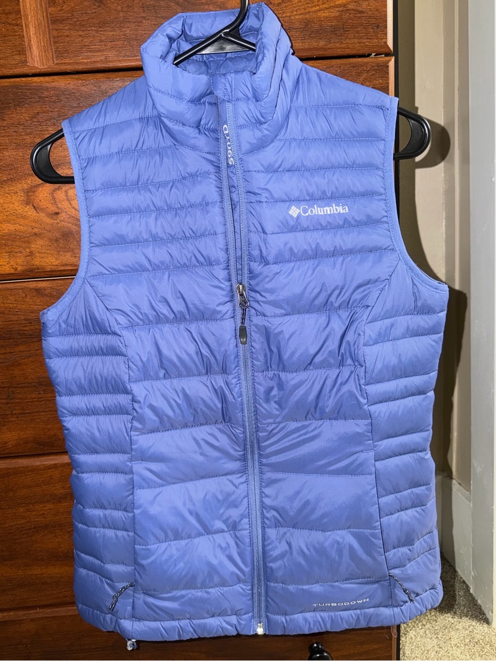 LIKE NEW Columbia Women's Light Blue Puffer Vest